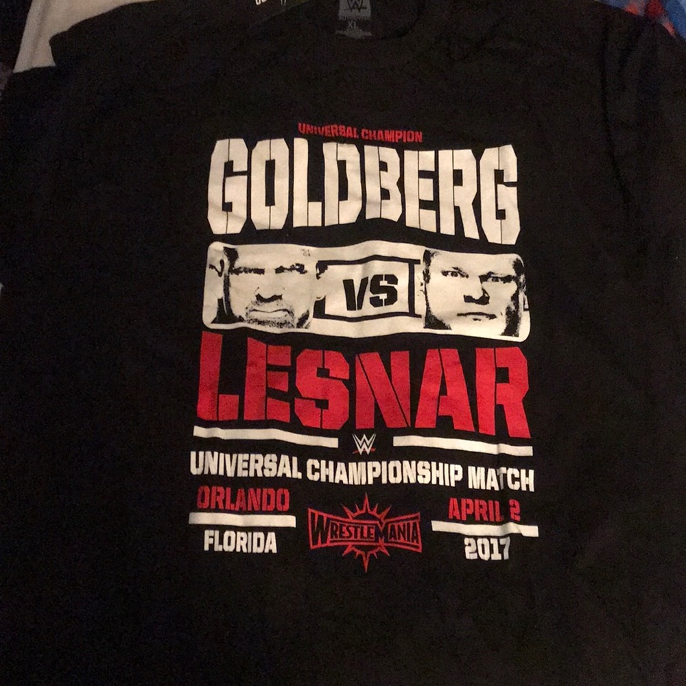 Brock lesnar vs Goldberg XL shirt never been worn